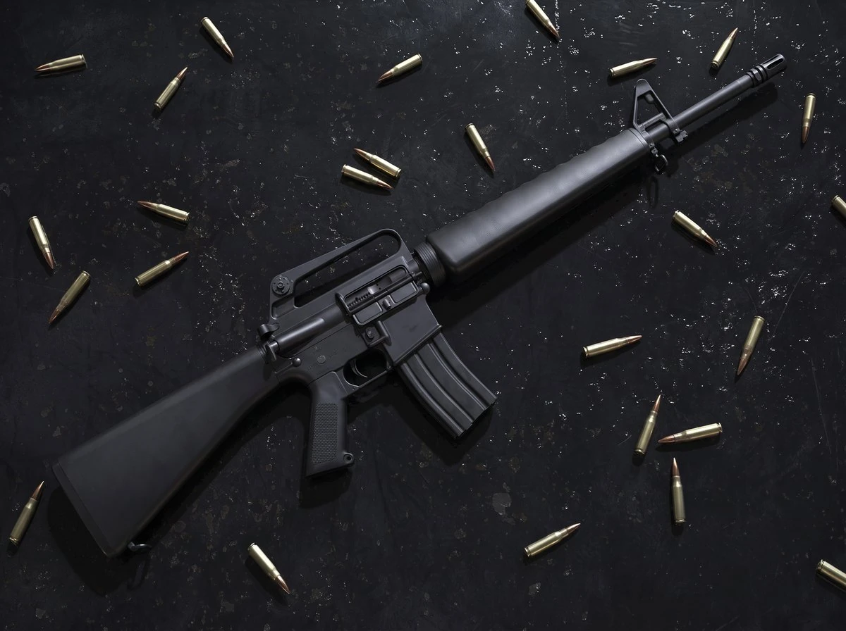 Cyma M16A1 — страйкбольный привод для тира